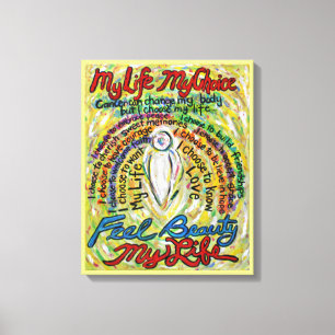 Cancer Poem Angel Painting Canvas Art