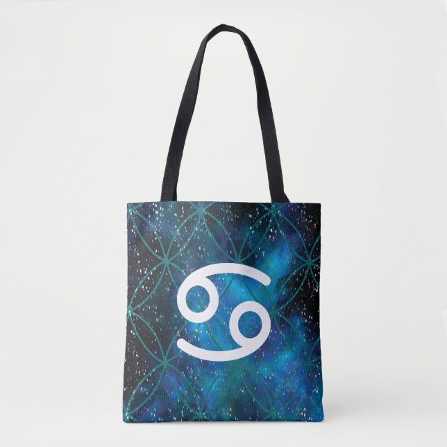 Cancer Zodiac Tote Bag (Frente)