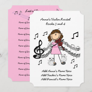 Canções do cartão dez do convite do considerand