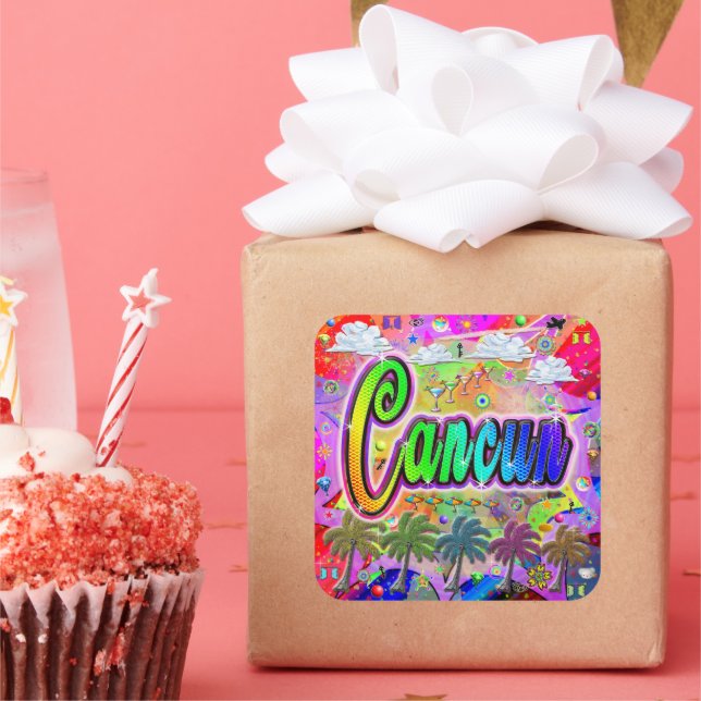 Cancun Vista Express Adesivo (Festa)