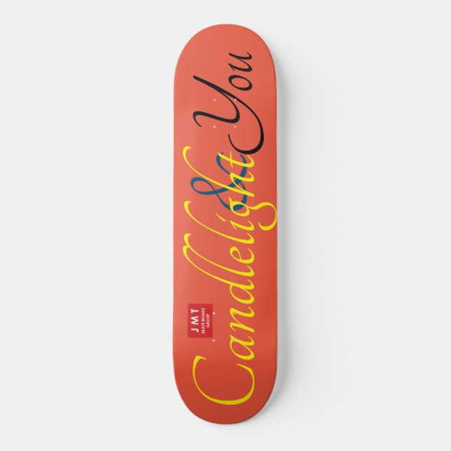 CANDLELIGHT E SEUS SKATEBOARDS / SKATE JMT (Frente)