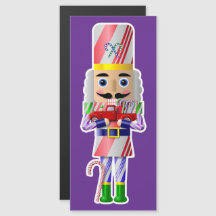 Candy Cane Nutcracker com Little Red Truck