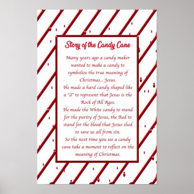 Candy Cane Poster (Frente)