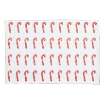 Candy Canes, Conjunto de Duas, Capas de Travesseir
