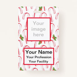 Candy Canes e Holly Crachá