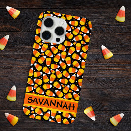 Candy Corn Halloween Nome Personalizado