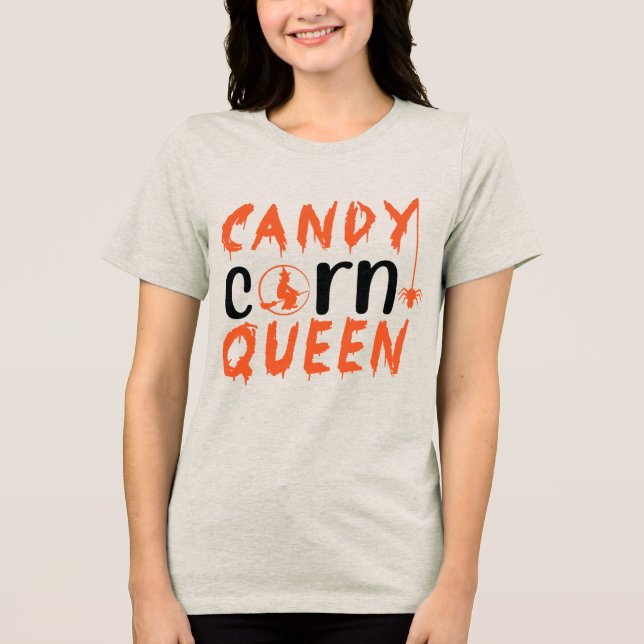 Candy Corn Queen Witeen Halloween (Frente)