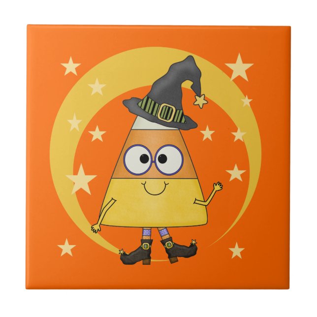 Candy Corn Witch Halloween (Frente)