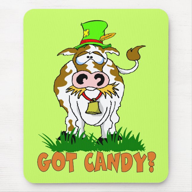 Candy Cow Mouse Pad (Frente)