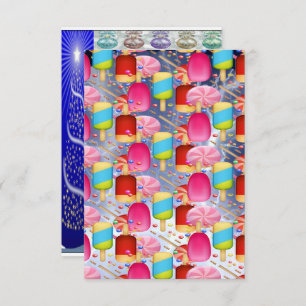 CANDY SWEET PATTERN RAINBOX de dois lados