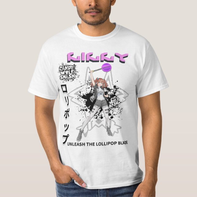 Candy Wolf Smash | Camiseta LILLY (Frente)