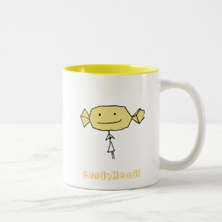 CandyHead eu gosto do amarelo da caneca de u