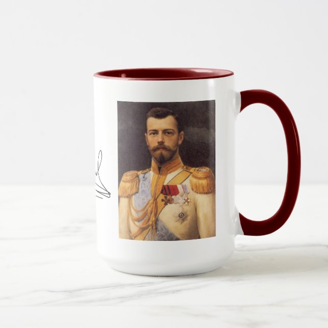 Caneca ЦарьНиколай II Кружка de Nicholas II* do (Direita)