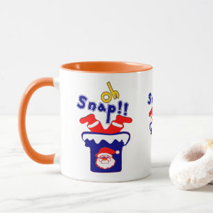 Caneca 🎅 تOh! Sanp, Papais noeis desajeitados presos em 