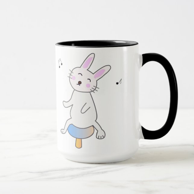 CANECA うさぎのマグカップ (Direita)