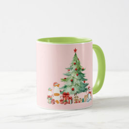 CANECA かわいいジャックラッセルテリアのクリスマス♡