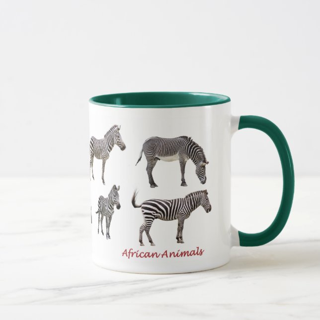 CANECA アフリカの動物のマグカップ (Direita)