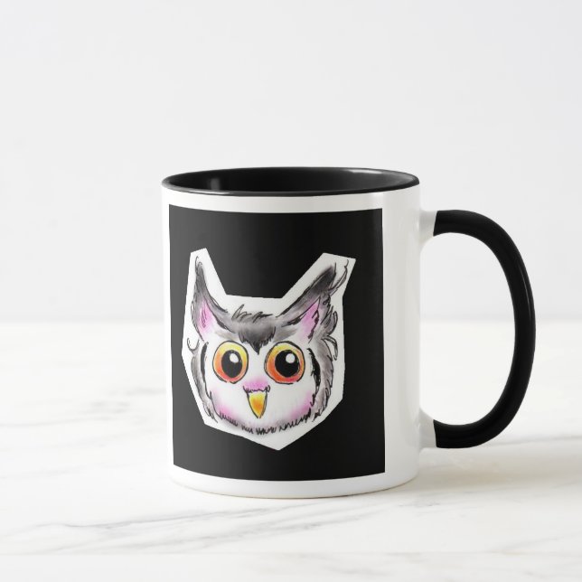 CANECA アフリカオオコノハズクちゃん (Direita)