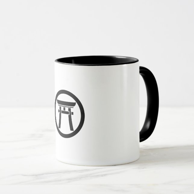 CANECA 中輪に鳥居 (Frente Esquerda)