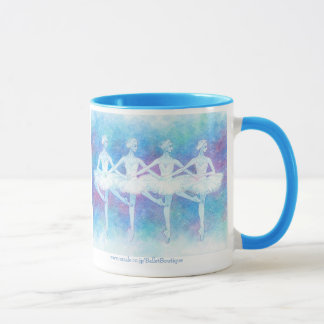 CANECA 四羽の白鳥の踊りマグカップ