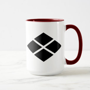 Caneca 武 田 信 家 紋, Takeda Shingen KAMON, Centro Familiar J