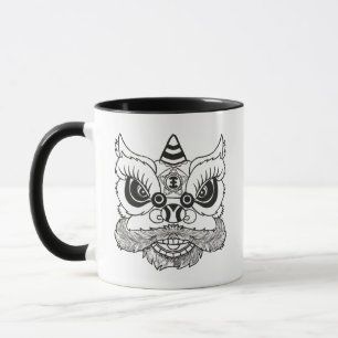 Caneca   舞 de dança de leão 獅