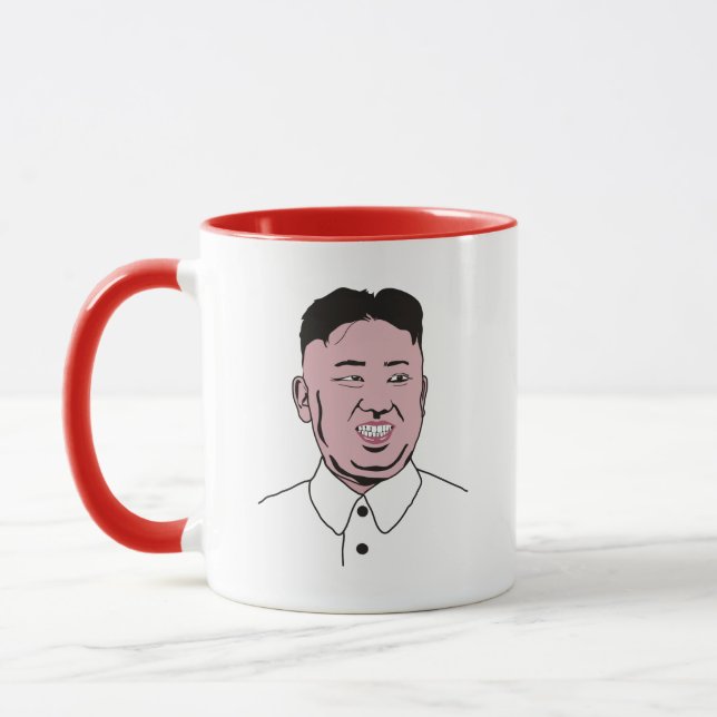 Caneca 김정은 do Jong-un | de Kim (Esquerda)