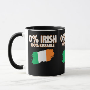 Caneca 0% Irlandês 100% Beijável