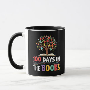 Caneca 100 dias nos Livros Dias do Professor de Livros Es
