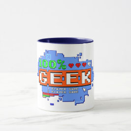 Caneca 100% Geek