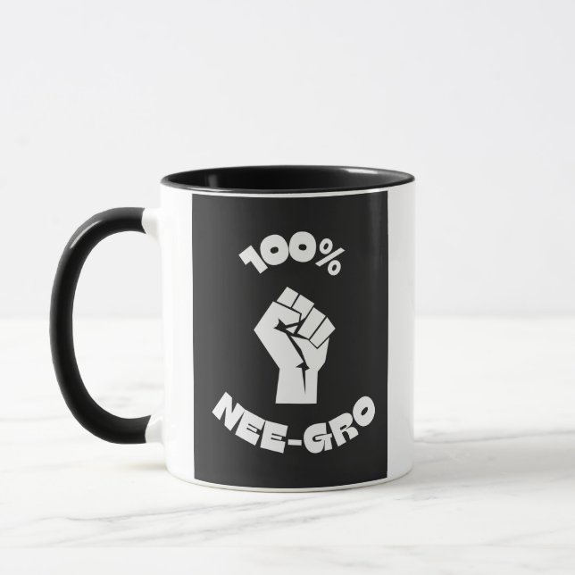 Caneca 100% Nee-Gro 3 com 11oz (Esquerda)
