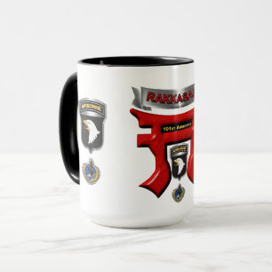 Caneca 101ª Divisão Aerotransportada Rakkasans