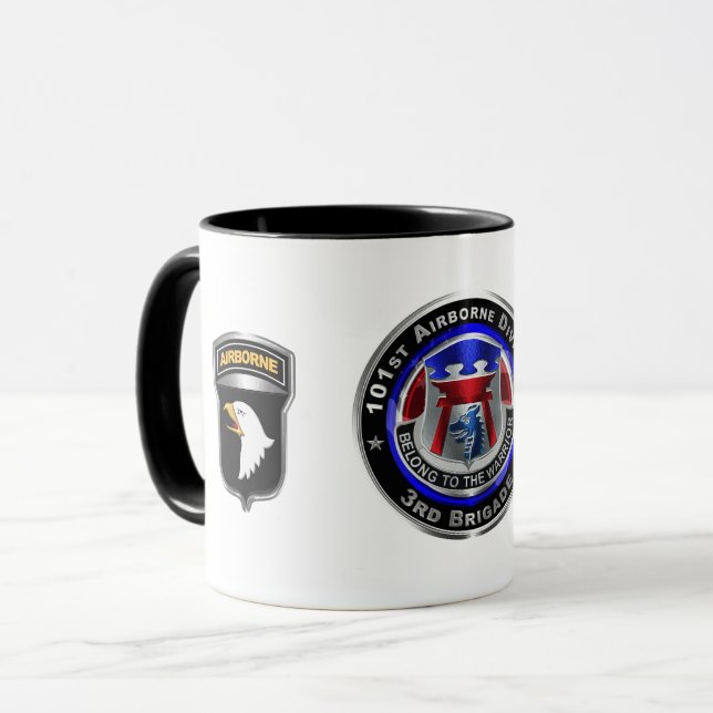 Caneca 1011 Divisão de Aeronaves 3ª Brigada "RAKASANS" Co (Frente Esquerda)