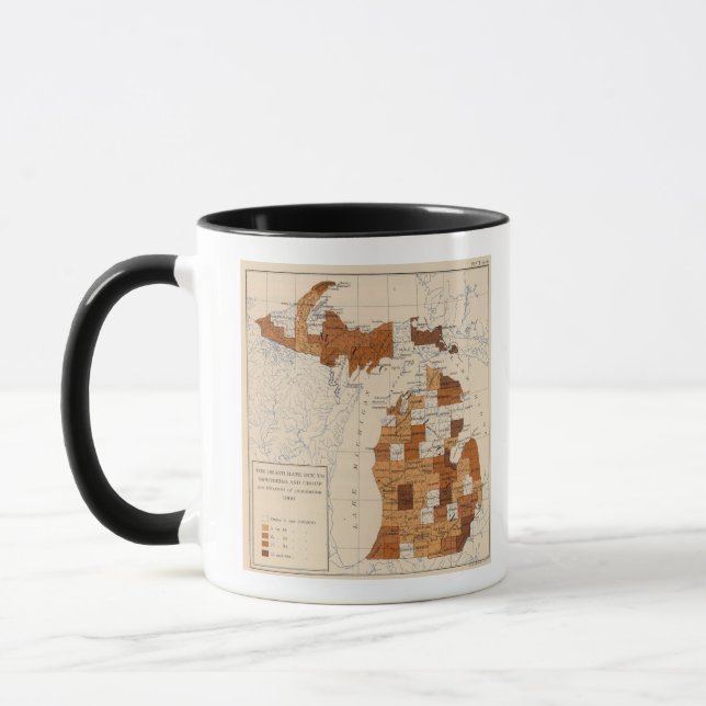 Caneca 106 Diphtheria, grupo Michigan (Esquerda)