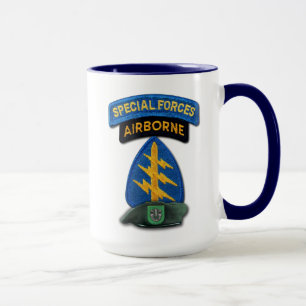 Caneca 10o Veterinários das boinas verdes SFG SF do grup