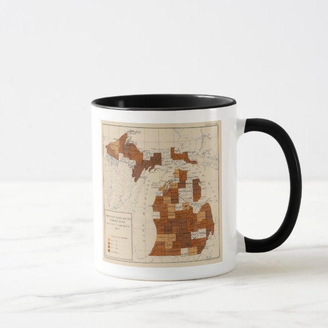Caneca 110 Febre tifoide Michigan (Direita)
