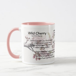 Caneca 11 oz Mug "Wild Cherry", por Erin A Thomas (vibran