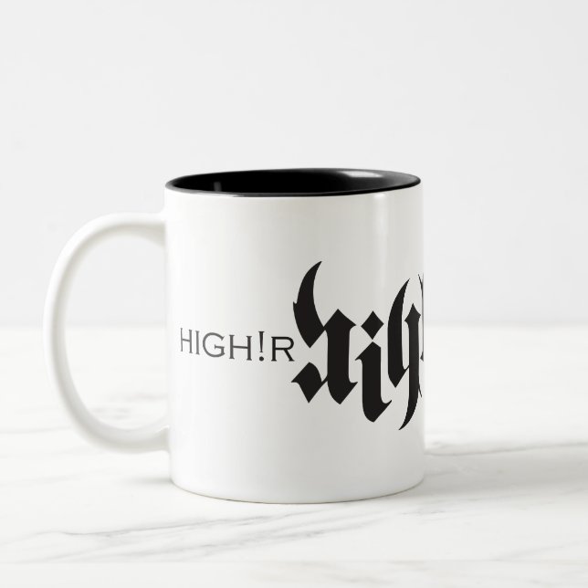 Caneca 11oz criativa de High'r (Esquerda)