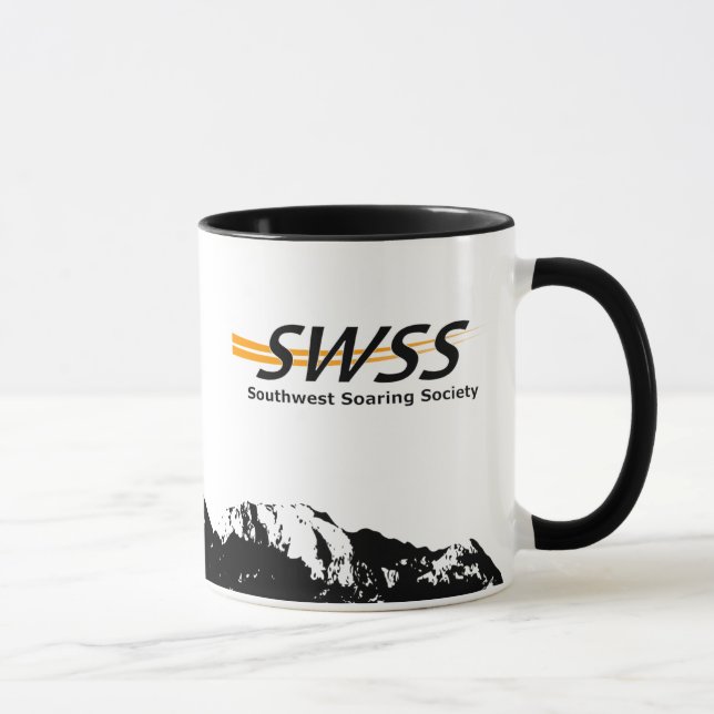 Caneca 11oz: Southwest Soaring Society e SWR Mug V2 (Direita)