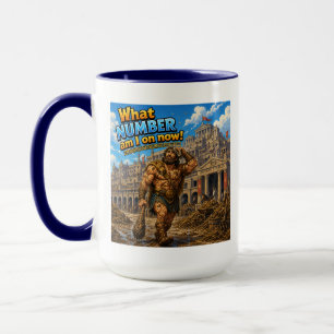 Caneca 12 Trabalhos de Hércules Citações Questionáveis Di