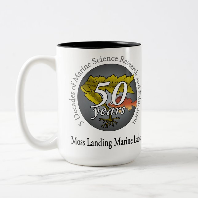 Caneca (15 onças): dois-tom, ich/phycol (Esquerda)