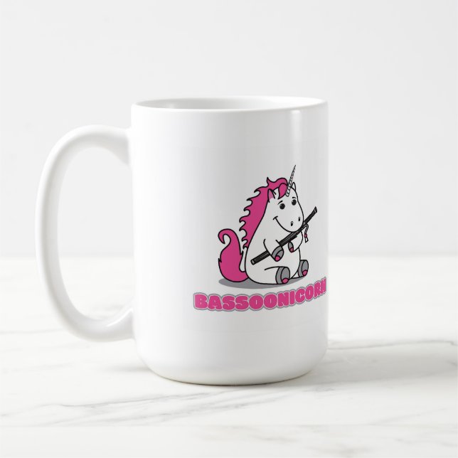 Caneca 15oz. de Bassoonicorn (Esquerda)