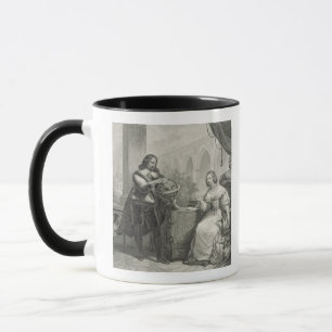 Caneca 1626-89) rainhas de Christina (da suecia, de uma