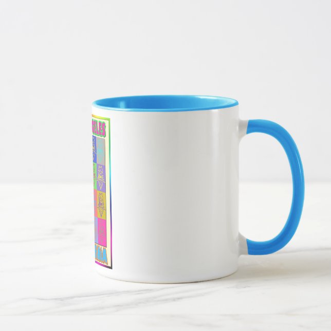 Caneca 16 Surfistas da Taça Los Angeles (Direita)