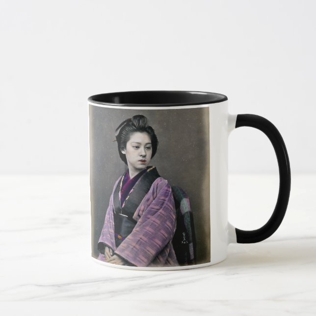 Caneca 1870 Linda Mulher Japonesa (Direita)