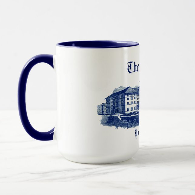 Caneca 1901 Raymond Hotel Pasadena Califórnia (Esquerda)