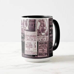 Caneca 1912 Loja Vaudeville Pro-Union Manicure