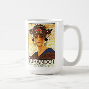 Caneca 1926 do poster de Puccini