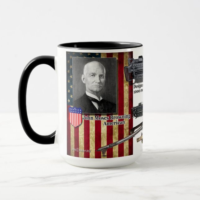 Caneca 1933 M2 americanos que bronzeiam a metralhadora (Esquerda)