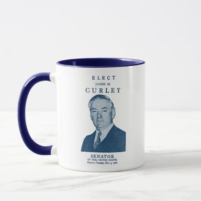 Caneca 1936 Eleve Curley ao Congresso (Esquerda)
